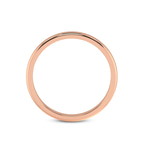 9ct Rose Gold Timeless Love Couple Rings her right