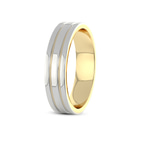 14kt Yellow Gold Passion Couple Rings left