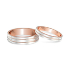 14kt Rose Gold Passion Couple Rings front image