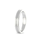 9ct White Gold Passion Couple Rings her left