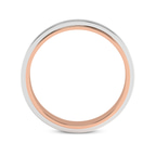 14ct Rose Gold Infinite Love Couple Rings (1/50 Ct. Tw.) right