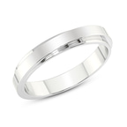 14kt White Gold Infinite Love Couple Rings (1/50 Ct. Tw.) top