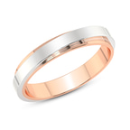 14ct Rose Gold Infinite Love Couple Rings (1/50 Ct. Tw.) top