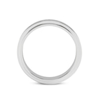 14kt White Gold Infinite Love Couple Rings (1/50 Ct. Tw.) her right