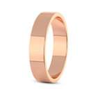 9ct Rose Gold Beau Couple Rings (1/10 Ct. Tw.) left