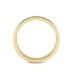 9ct Yellow Gold Beau Couple Rings (1/10 Ct. Tw.) her right