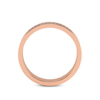 9ct Rose Gold Beau Couple Rings (1/10 Ct. Tw.) her right