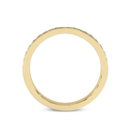 9ct Yellow Gold Everlasting Love Couple Rings (1/5 Ct. Tw.) her right