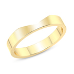 14kt Yellow Gold Eternal Love Couple Rings (1/6 Ct. Tw.) top