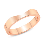 9ct Rose Gold Eternal Love Couple Rings (1/6 Ct. Tw.) top