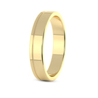 9ct Yellow Gold Forever Love Couple Rings left