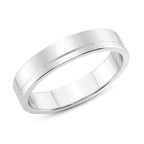 Platinum Forever Love Couple Rings top