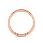 9ct Rose Gold Forever Love Couple Rings her right