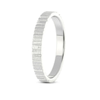 14kt White Gold Classic His & Her Couple Rings left