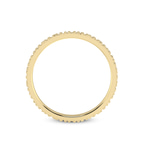 9ct Yellow Gold Classic His & Her Couple Rings her right
