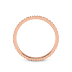 10kt Rose Gold Classic His & Her Couple Rings her right