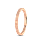 10kt Rose Gold Classic His & Her Couple Rings her left