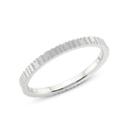 14kt White Gold Classic His & Her Couple Rings her top