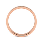 9ct Rose Gold Endless Love Couple Rings right
