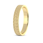 18kt Yellow Gold Endless Love Couple Rings left
