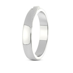 14kt White Gold Love Bond Couple Rings (1/20 Ct. Tw.) left