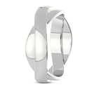 14kt White Gold Immortal Love Couple Rings left