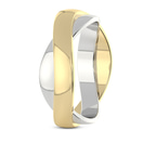 9ct Yellow Gold Immortal Love Couple Rings left