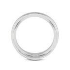 14kt White Gold Immortal Love Couple Rings her right
