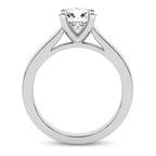 18ct White Gold Teagan Solitaire 2mm Lab Diamond Ring side right image one