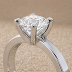 2.73 ct. marquise Jannel Tapering Ring in 14kt yellow gold color product image one