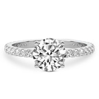 14kt White Gold Emily Eternity Lab Diamond Ring front image