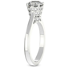 2.73 ct. marquise Siran Halo Ring in platinum standing product image one