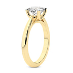 14kt Yellow Gold Azalea Classic Solitaire 2mm Lab Diamond Ring standing product image one