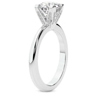 2.99 ct. oval Cordelia Solitaire Ring in 10kt white gold standing product image one