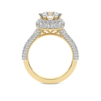 18kt Yellow Gold Luxoré Vintage Allure Lab Diamond Ring side right image one