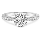 14kt White Gold Nomi Classic Eternity Lab Diamond Ring front image