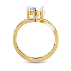 9ct Yellow Gold Eden Crest Lab Diamond Ring side right image one