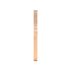 14ct Rose Gold Round Glow Classic Lab Diamond Openable Bangle Bracelet (1 Ct. Tw.) left
