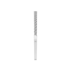 14kt White Gold Tear of Light Marquise Lab Diamond Openable Bangle Bracelet (5 Ct. Tw.) left