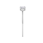 14ct White Gold Amoura Heart Flexi Lab Diamond Bangle Bracelet (1 Ct. Tw.) left