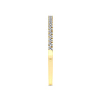 14kt Yellow Gold Tear of Light Marquise Lab Diamond Openable Bangle Bracelet (3 Ct. Tw.) left