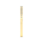 14ct Yellow Gold Round Glow Classic Lab Diamond Openable Bangle Bracelet (2 Ct. Tw.) left