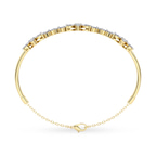 14kt Yellow Gold Flora Marquise Lab Diamond openable bracelet (5 Ct. Tw.) left