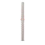 14kt Rose Gold Everlyn Oval Lab Diamond Tennis Bracelet (8 Ct. Tw.) left