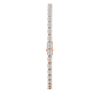 9ct Rose Gold Aldea Oval Lab Diamond Tennis Bracelet (3 Ct. Tw.) standing product image one