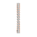 14kt Rose Gold Agatha Emerald Lab Diamond Tennis Bracelet (25 Ct. Tw.) standing product image one