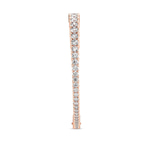 9ct Rose Gold Cecily Round Lab Diamond Tennis Bracelet (6 Ct. Tw.) standing product image one