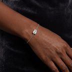 14kt Rose Gold Chrissa Emerald Fashion Bracelet (4 Ct. Tw.) model image two