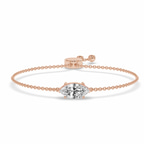 14kt Rose Gold Nara Marquise Fashion Bracelet (3 Ct. Tw.) front image