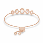14kt Rose Gold Sophie Oval Five Stone Fashion Bracelet (3 Ct. Tw.) left
